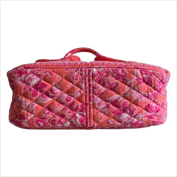 NWOT VERA BRADLEY Lola Handbag Pink Hope Toile Floral Print Rare/Retired Style - Picture 5 of 9